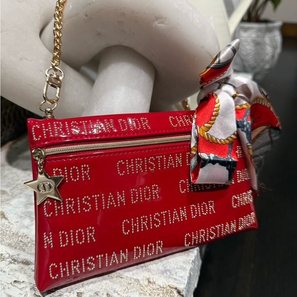 Dior Red Cosmetic pouch - Picture 2 of 8